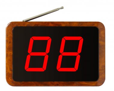 wireless calling system,Wireless Paging System, wood color Display(APE1000M)